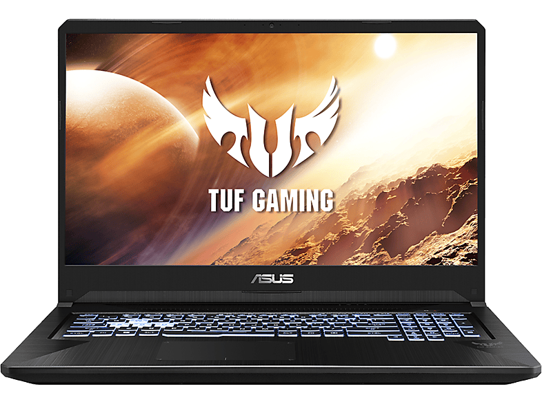 ASUS TUF Gaming (FX705DT-AU033T), Gaming Notebook, mit 17,3 Zoll Display, AMD Ryzen™ 7 Prozessor, 8 GB RAM, 256 GB SSD, 1 TB HDD, NVIDIA, GeForce® GTX 1650, Stealth Black Windows 10 Home (64 Bit)