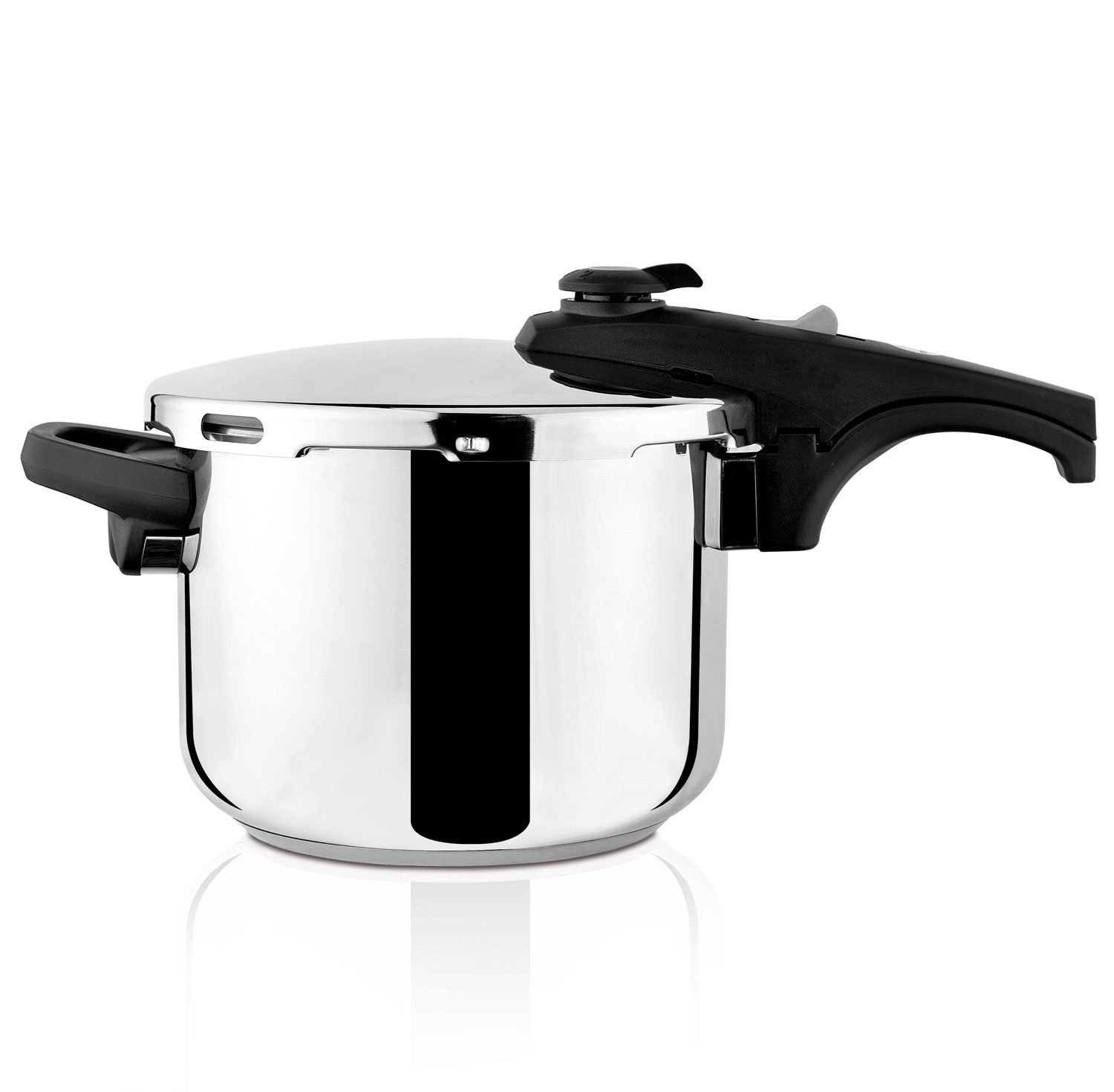 Olla exprés - Taurus Ontime Rapid 10, 10L, 2 Niveles de presión, Bloqueo automático, Inox