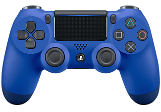 Mando - Sony PS4 DualShock 4 V2, Inalámbrico, Panel táctil, Azul