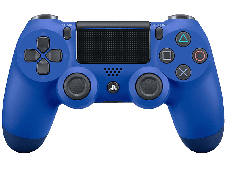 Mando  Sony PS4 DualShock 4 V2, Inalámbrico, Panel táctil, Azul