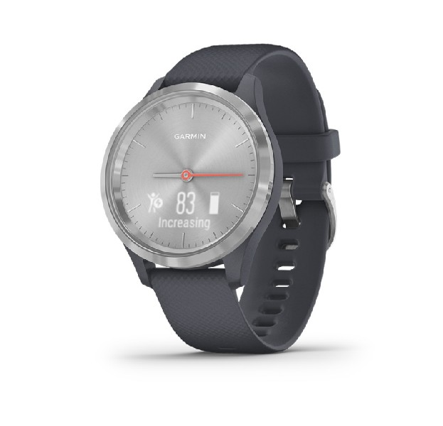 Reloj deportivo - Garmin Vivomove 3S Sport, Bluetooth, Autonomía 5 días, Notificaciones inteligentes, Gris