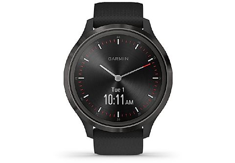 Smartwatch - Garmin Vivomove 3 Sport, Bluetooth, Autonomía 5 días, Notificaciones inteligentes, Negro