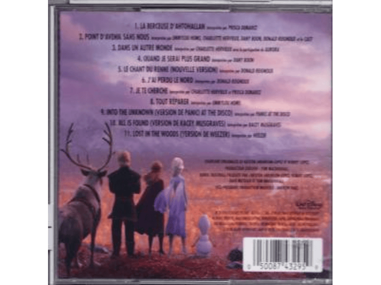 La Reine Des Neiges 2 Version Francaise Cd Cd