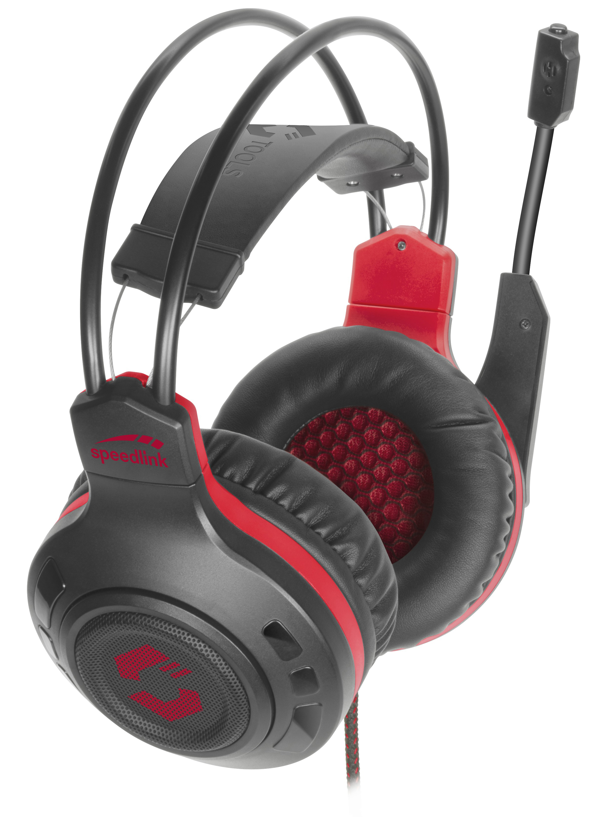 SPEEDLINK CELSOR, Over-ear Gaming Headset Schwarz/ Rot