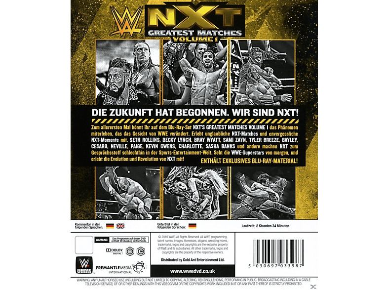 Thumbnail - Nxt Greatest Matches Vol.1 Blu-ray