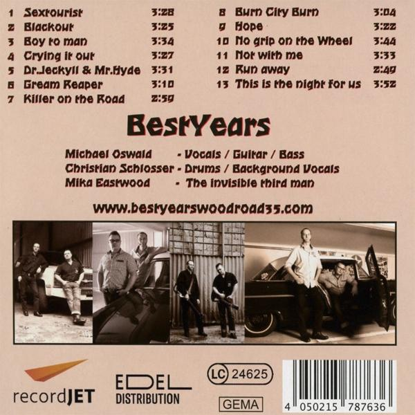 Bestyears - Our Life For The Rockn Roll  - (CD)
