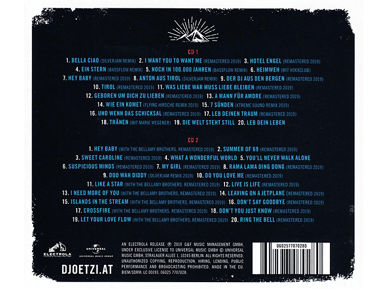 Thumbnail - DJ Ötzi - 20 Jahre – Party ohne Ende (CD)