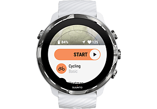 SUUNTO 7 Smartwatch Verstärktes Polyamid Silikon, Universal, Weiß