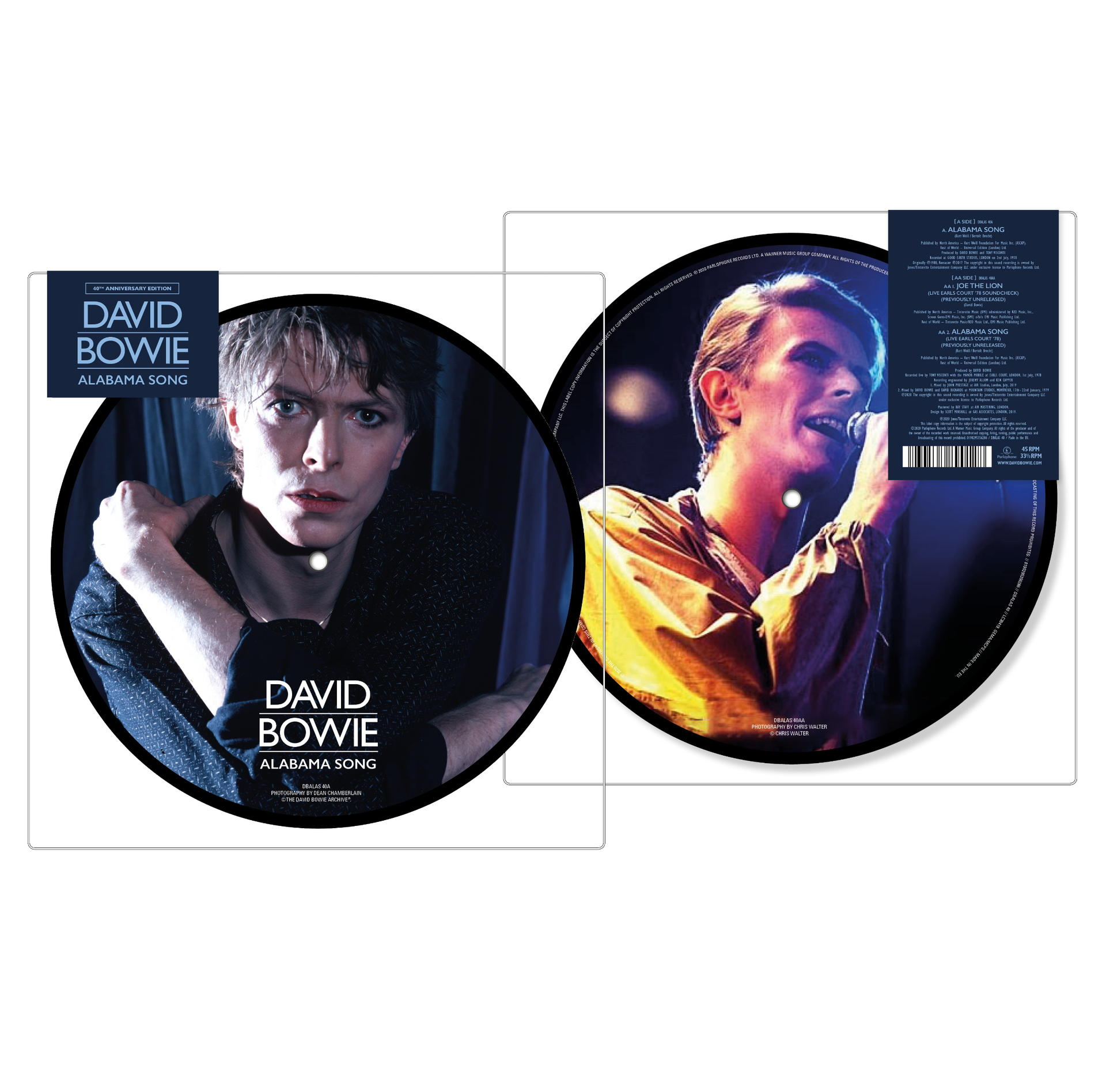 David Bowie - ALABAMA SONG  - (Vinyl)