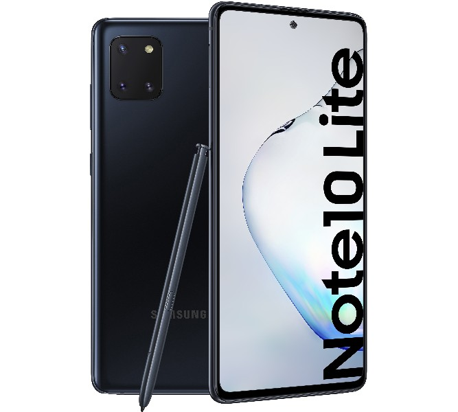 Móvil - Samsung Galaxy Note 10 Lite, Aura Black, 128GB, 6GB RAM, 6.7" Full HD+, Exynos 9810, 4500 mAh, Android