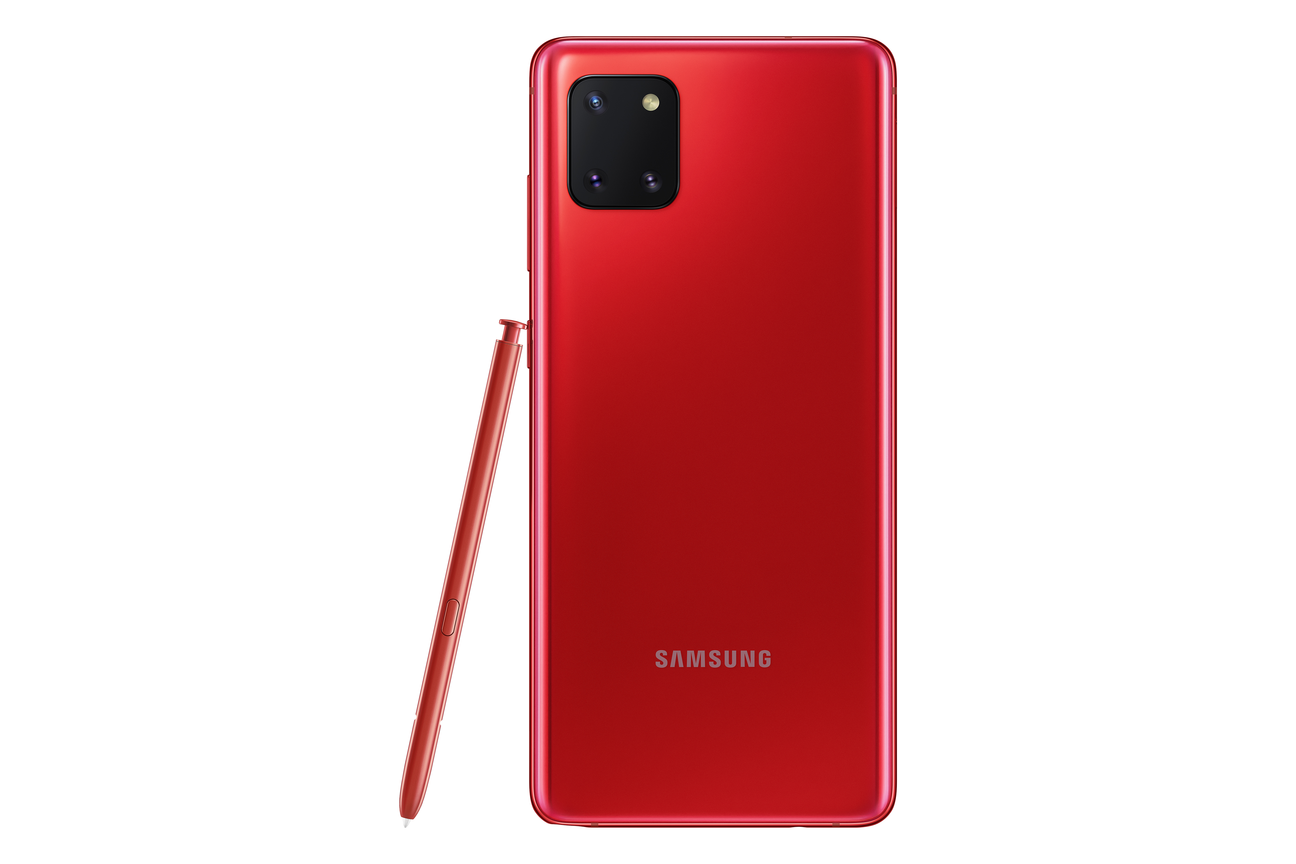 Móvil - Samsung Galaxy Note 10 Lite, Aura Red, 128 GB, 6 GB RAM, 6.7" Full HD+, Exynos 9810, 4500 mAh, Android