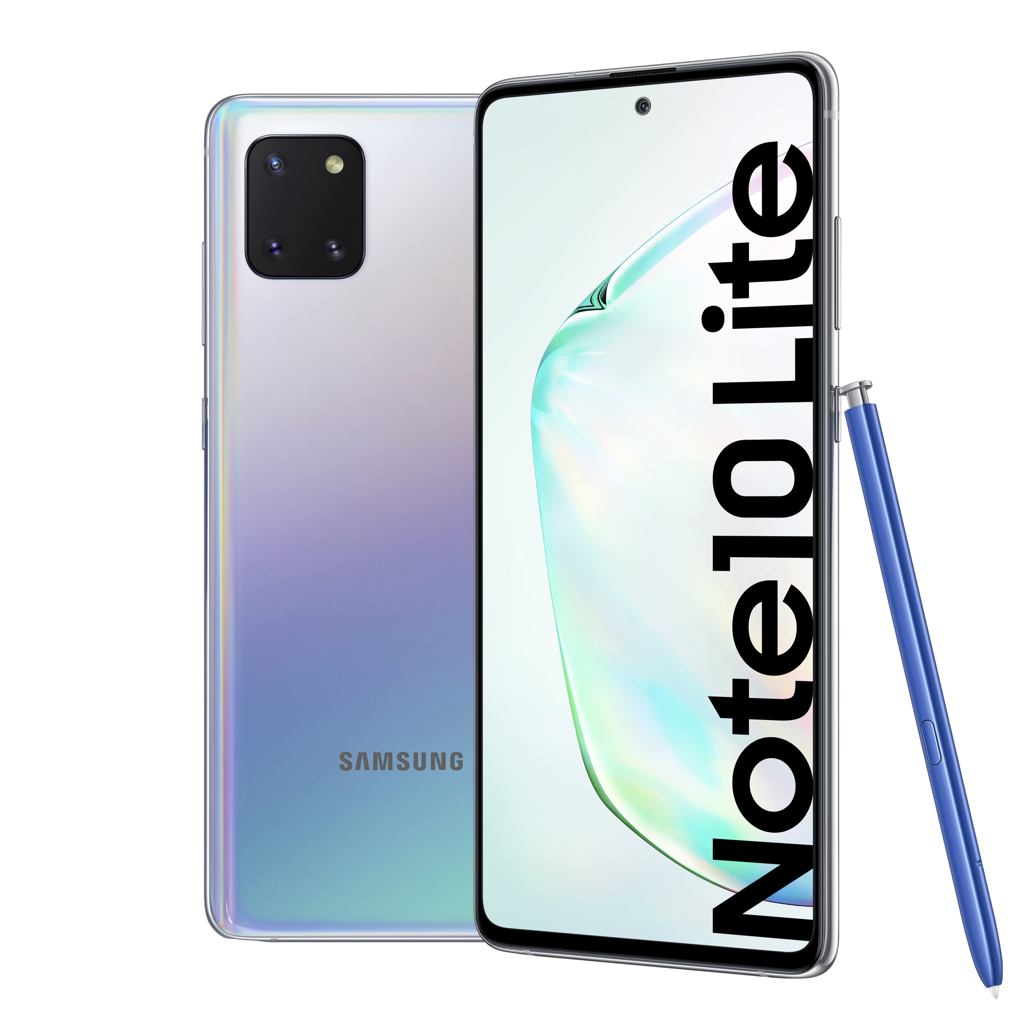 Móvil - Samsung Galaxy Note 10 Lite, Aura Glow, 128 GB, 6GB RAM, 6.7" Full HD+, Exynos 9810, 4500 mAh, Android