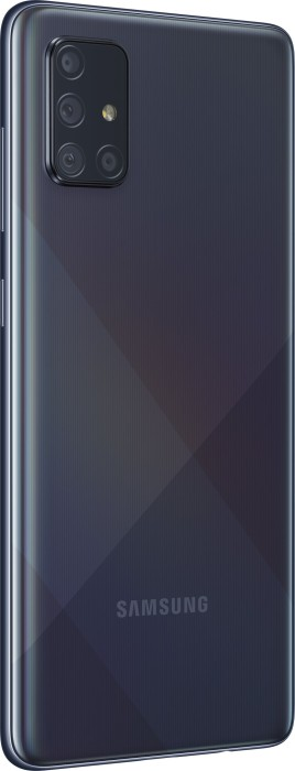 SAMSUNG Galaxy A71 128GB Prism Crush Black 128 GB, Schwarz, Dual SIM