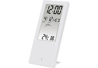 HAMA 186366 Thermometer/Hygrometer "TH-140", mit Wetterindikator, Weiß