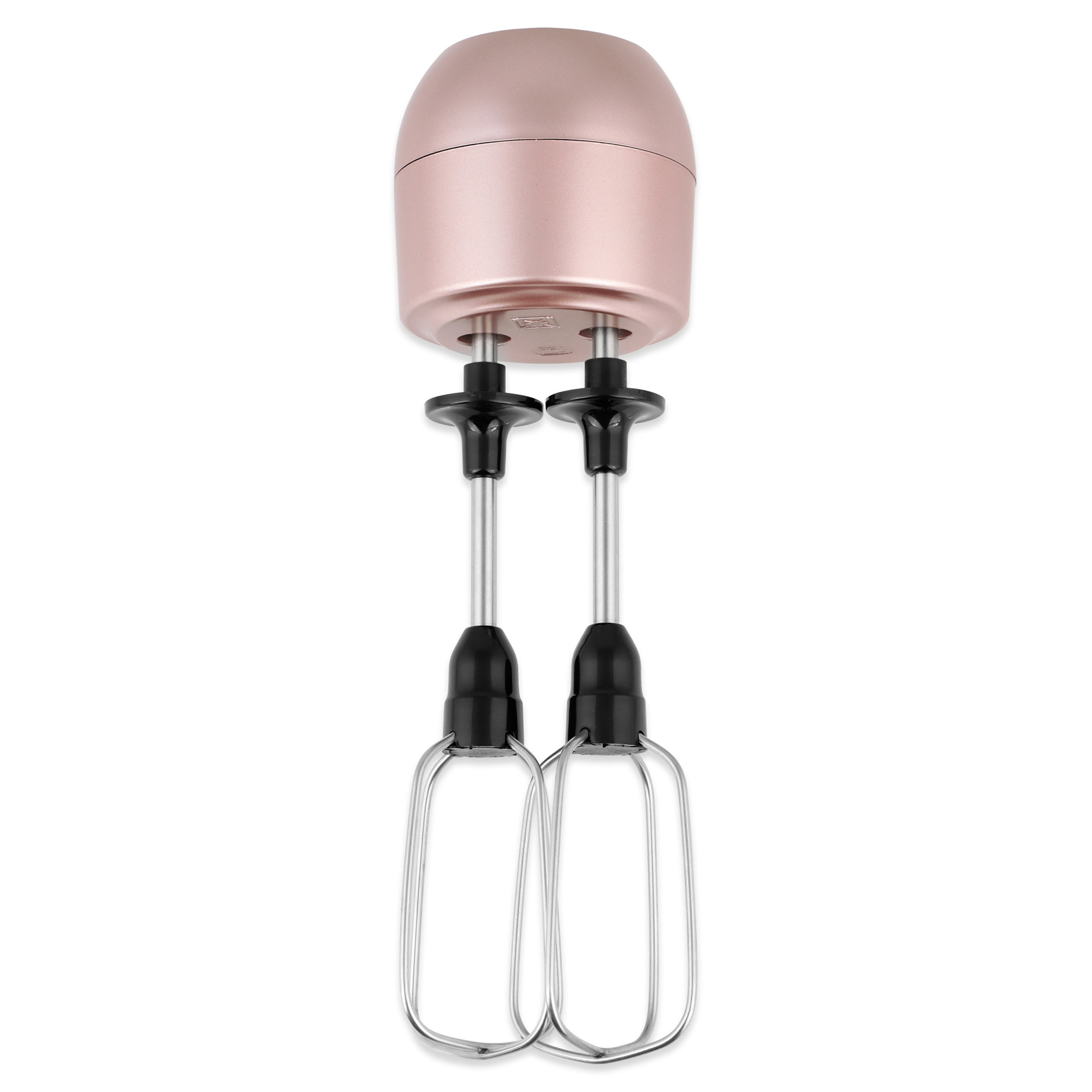 FAKIR 9189001 Lucca Q Stabmixer Rosé (1000 Watt, Zerkleinerungsbehälter (500 ml), Messbecher (900 ml))