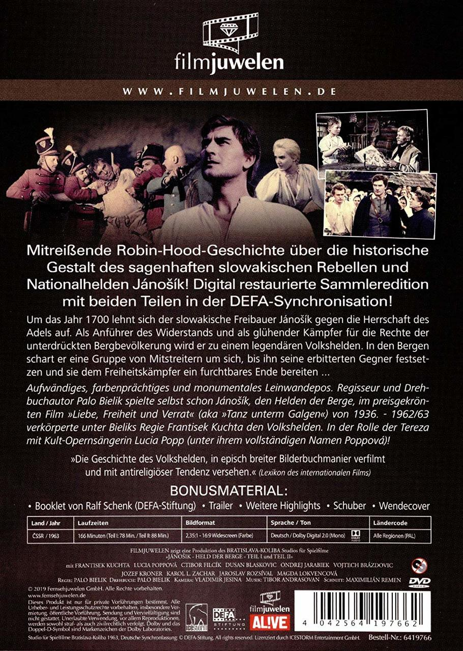 DVD-Hülle mit einem Filmplakat, das einen Mann zeigt, der nach oben schaut.