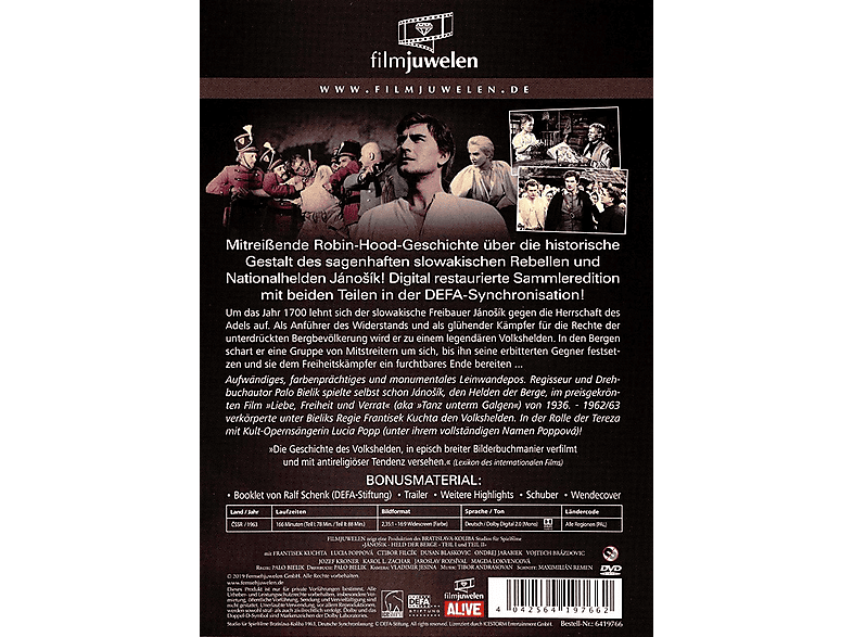 Thumbnail - Janosik, Held der Berge DVD