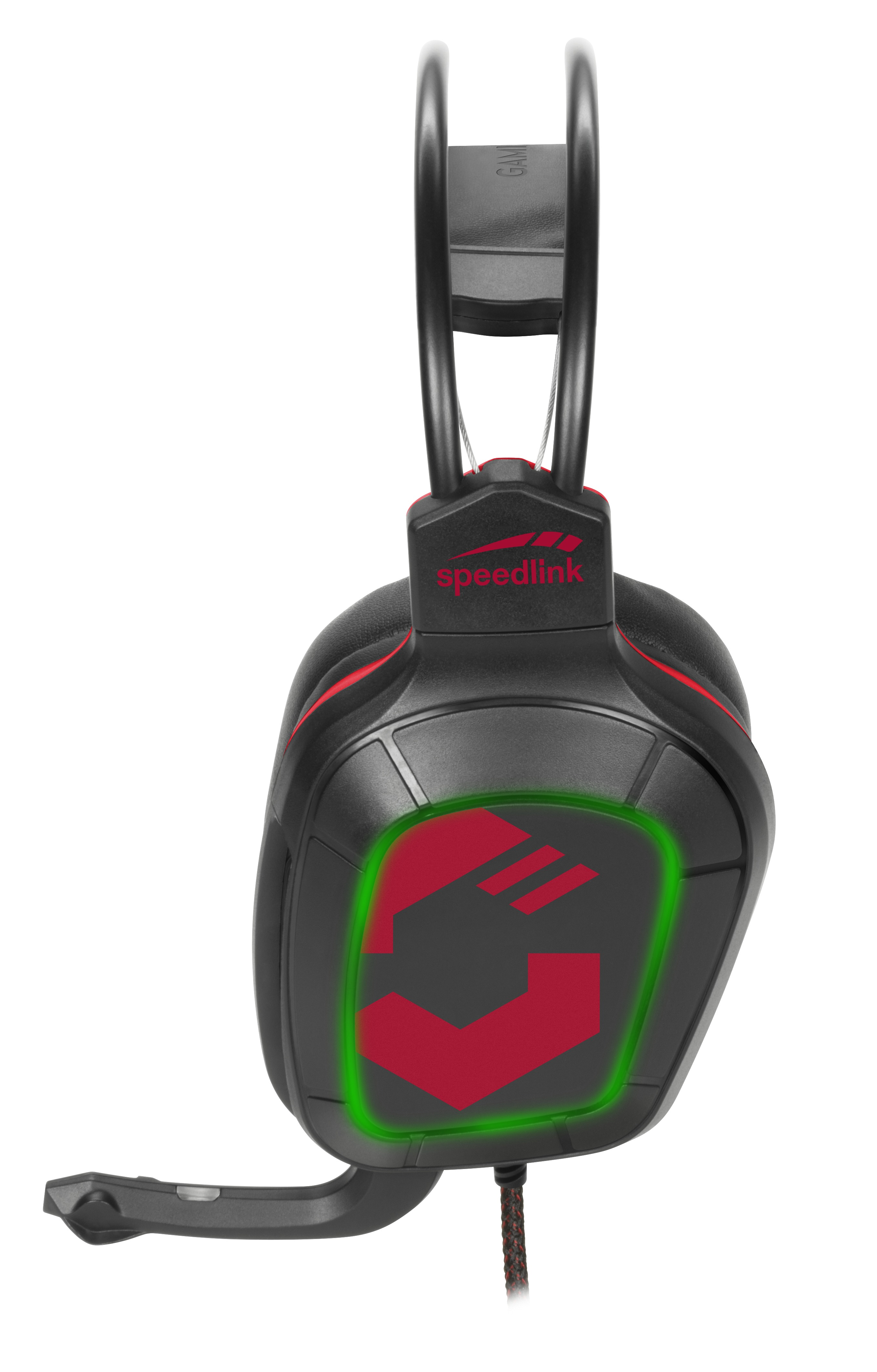 SPEEDLINK DRAZE, Over-ear Gaming Headset Schwarz/Rot