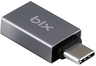 DAYTONA BIX Bix ADP-01 USB-C To USB-A 3.0 USB Adaptör Gri