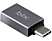 DAYTONA BIX Bix ADP-01 USB-C To USB-A 3.0 USB Adaptör Gri