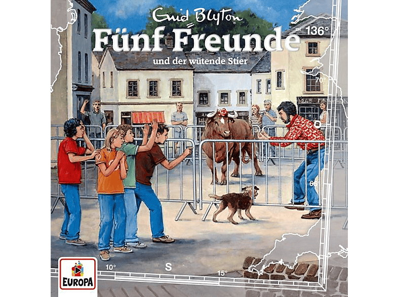 Fünf Freunde - 136/und der wütende Stier - (CD)