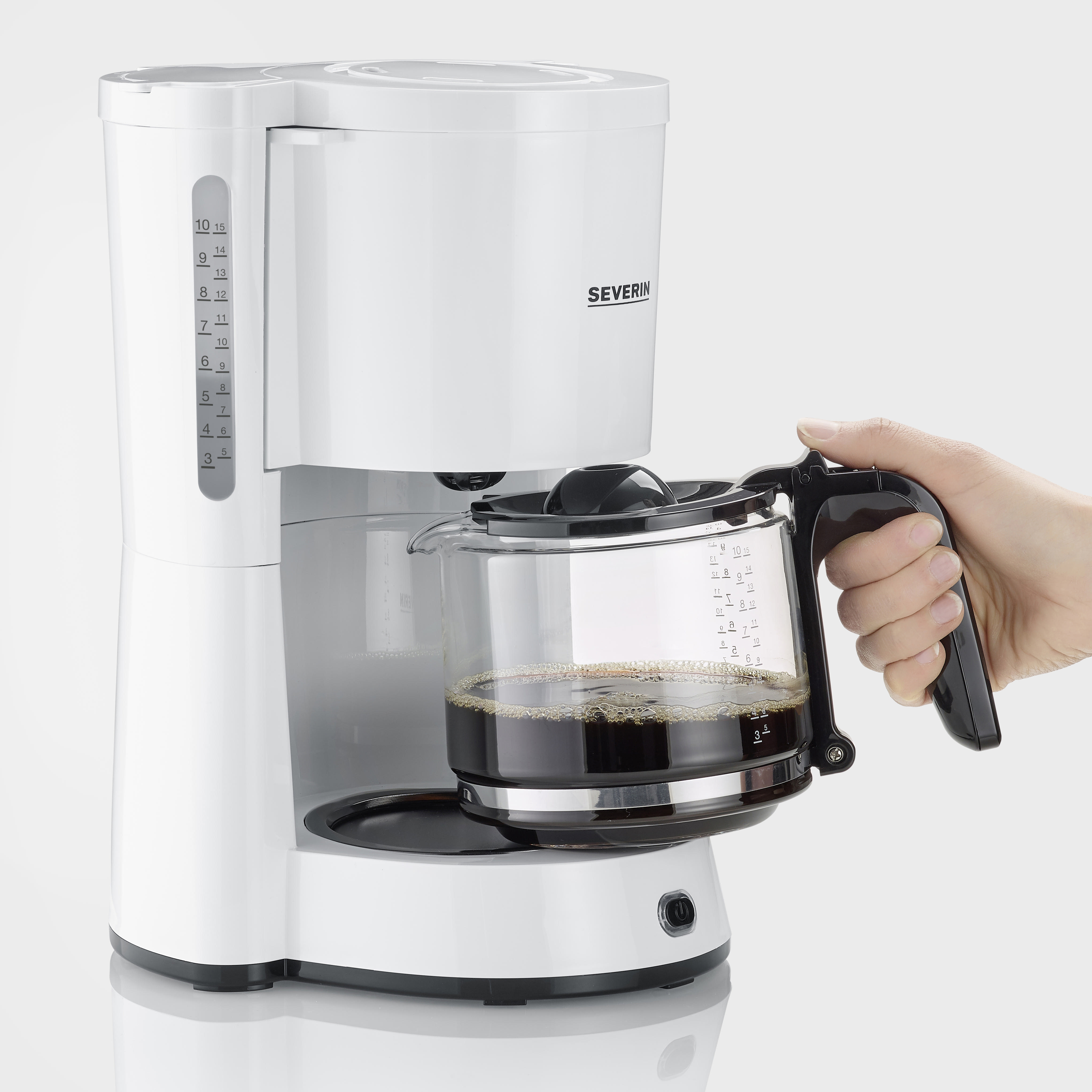 SEVERIN KA 4816 Kaffeemaschine Weiß