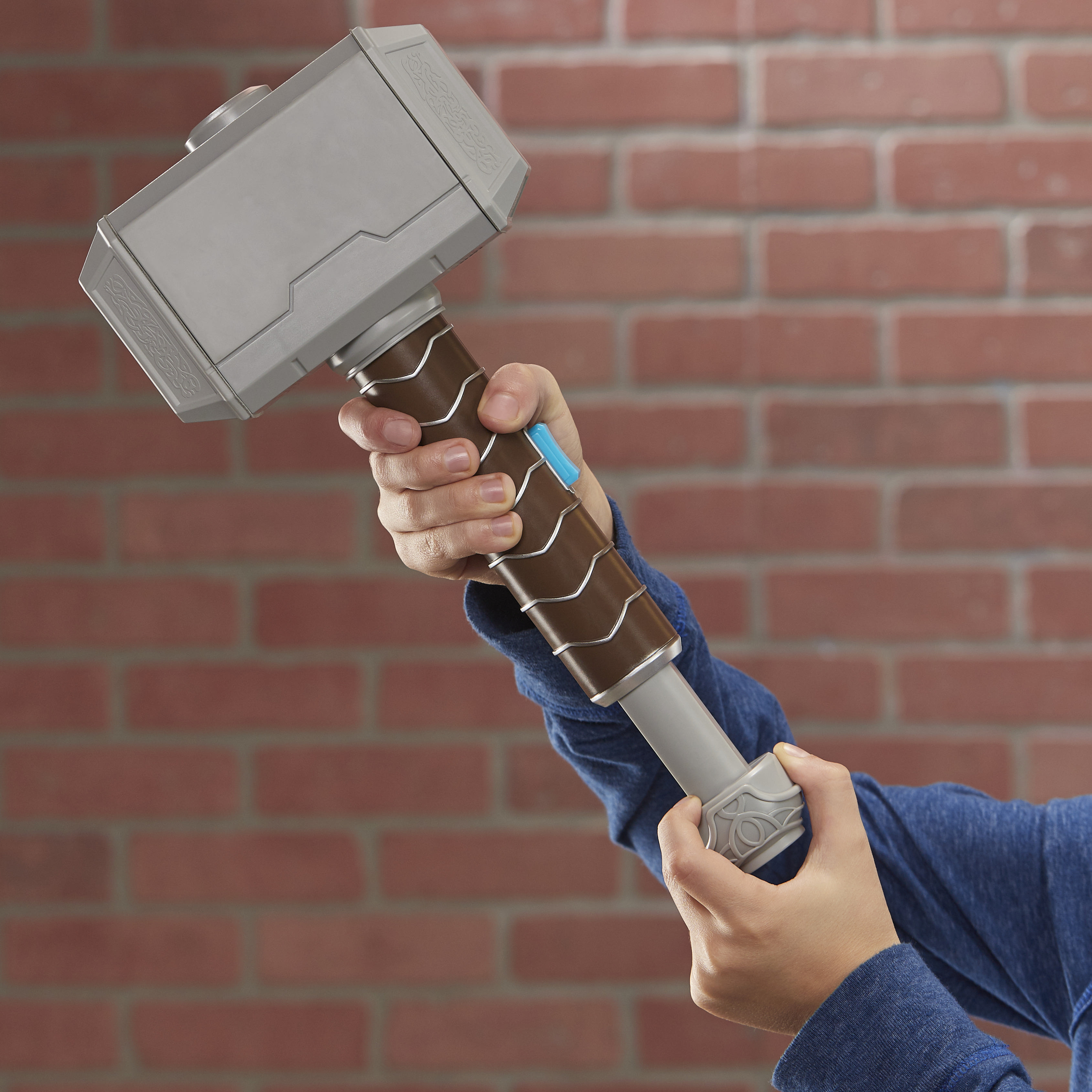 HASBRO NERF Avengers Thor Power Hammer  NERF-Abschuss-Spielzeug  Grau 