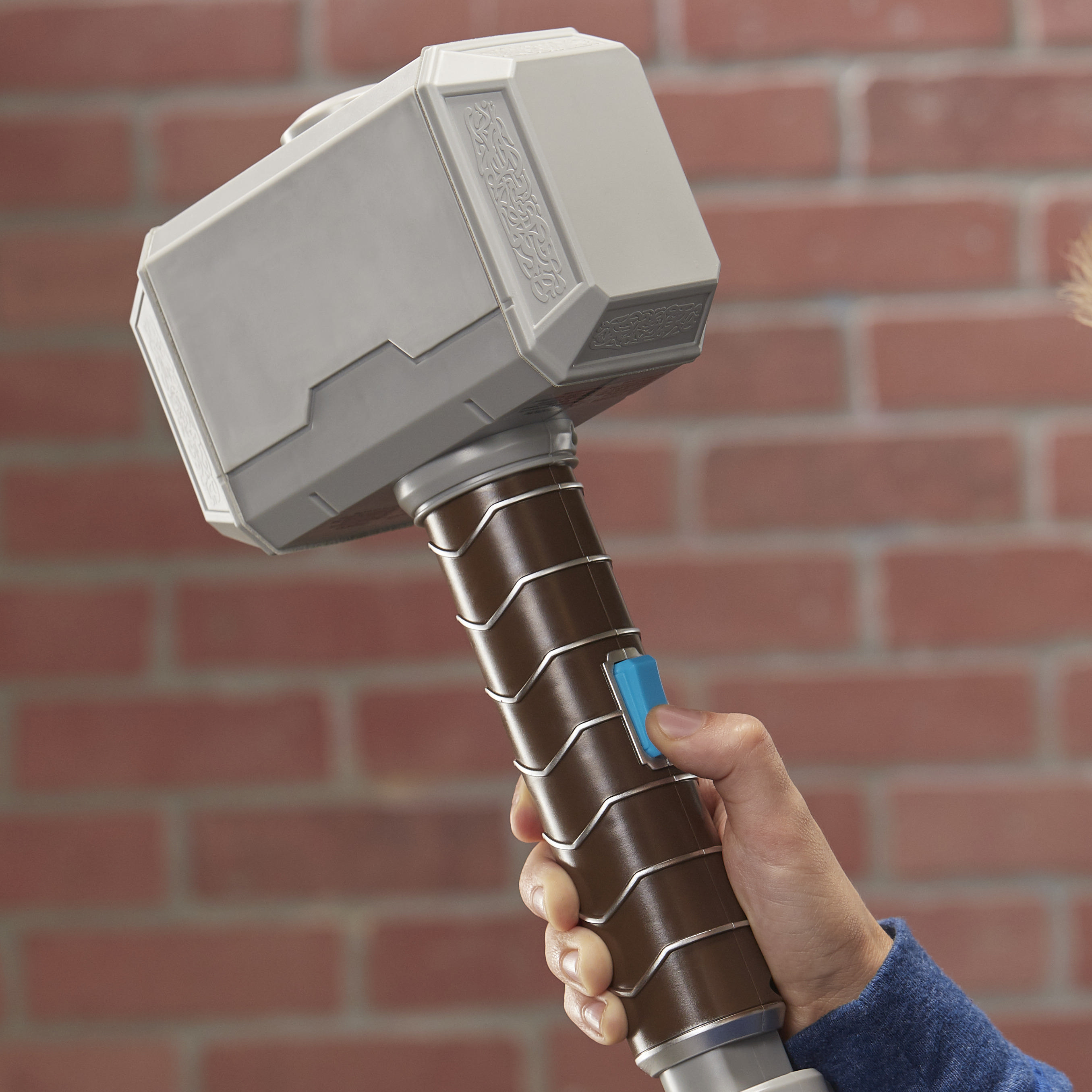 HASBRO NERF Avengers Thor Power Hammer  NERF-Abschuss-Spielzeug  Grau 