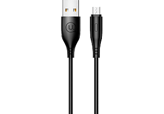 USAMS SJ268USB01 Micro USB kábel, fekete