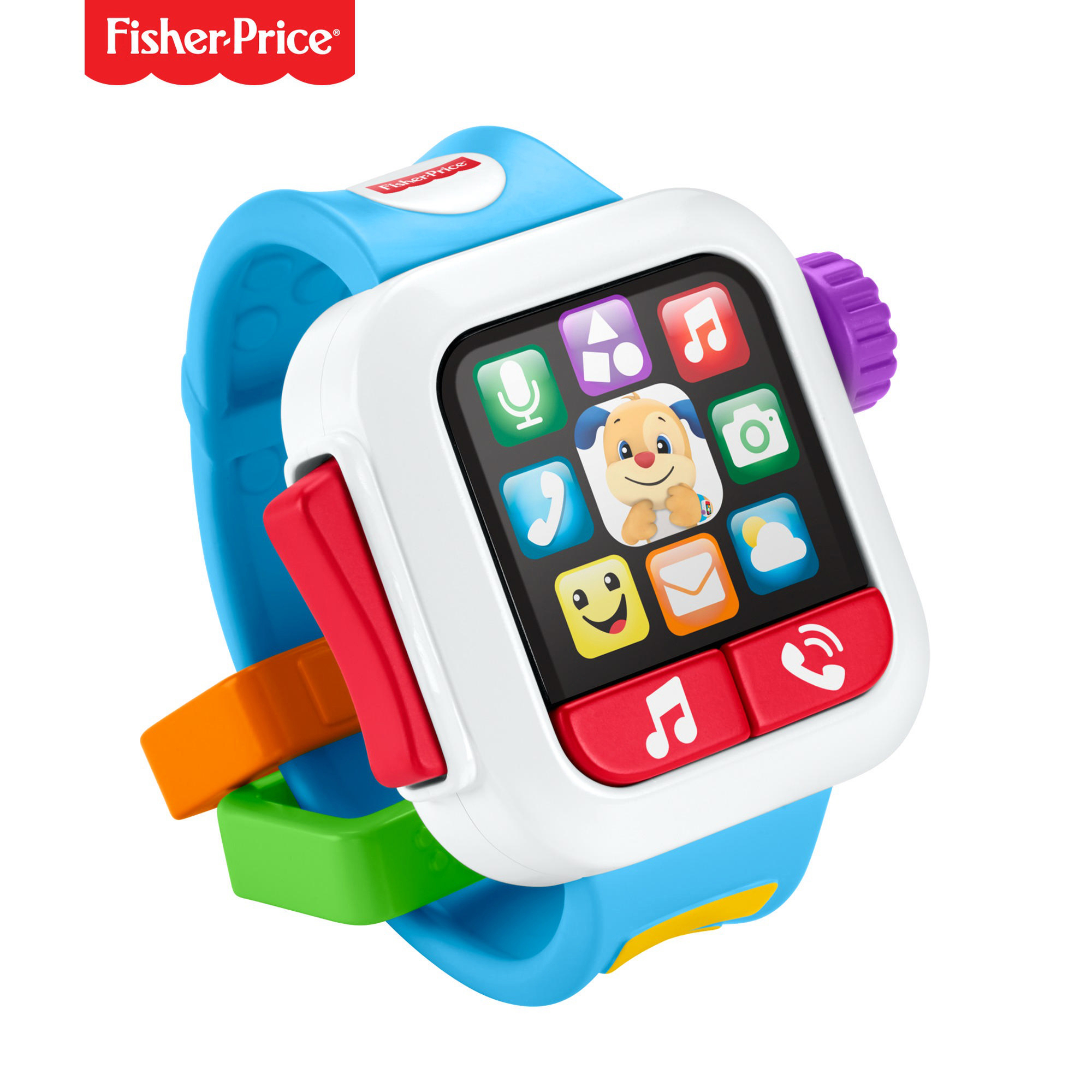 FISHER PRICE Fisher-Price Lernspaß Smart Watch Lernspielzeug Mehrfarbig
