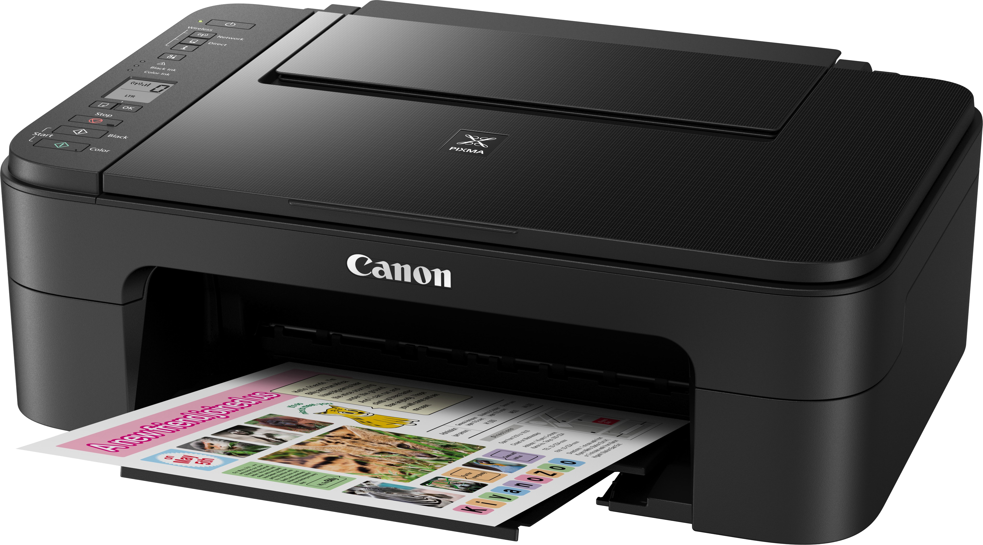 CANON Pixma TS3150, schwarz (2226C006), Multifunktionsdrucker, WLAN, Schwarz