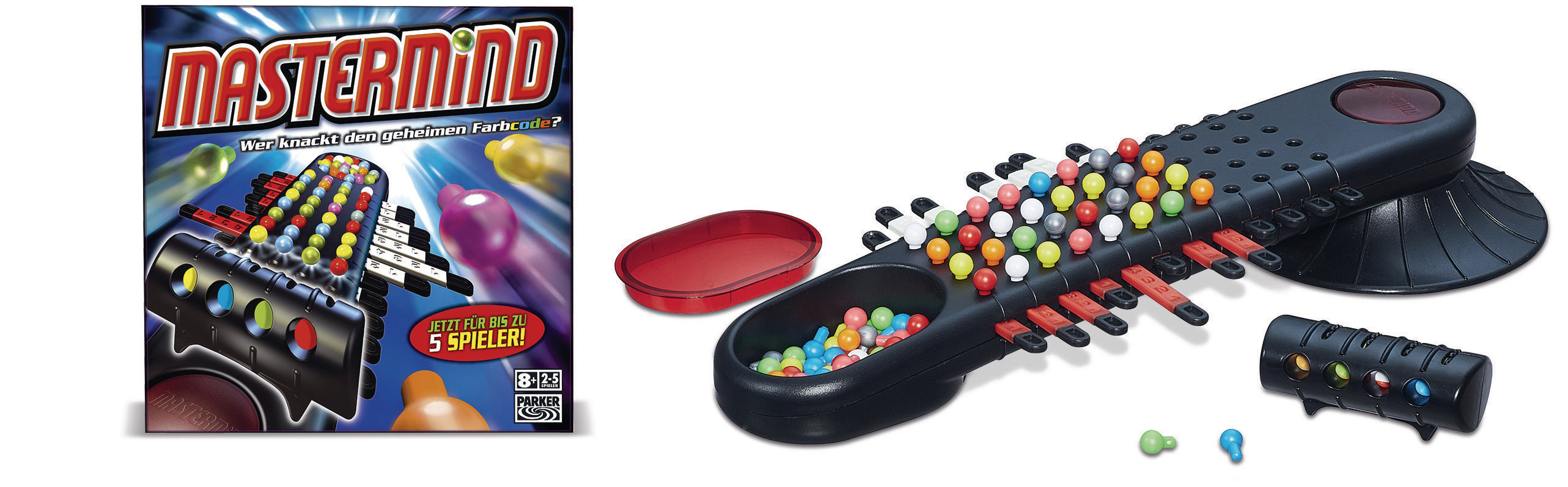 HASBRO GAMING Mastermind - Logik Spiel für Kinder  Gesellschaftsspiel  Mehrfarbig
