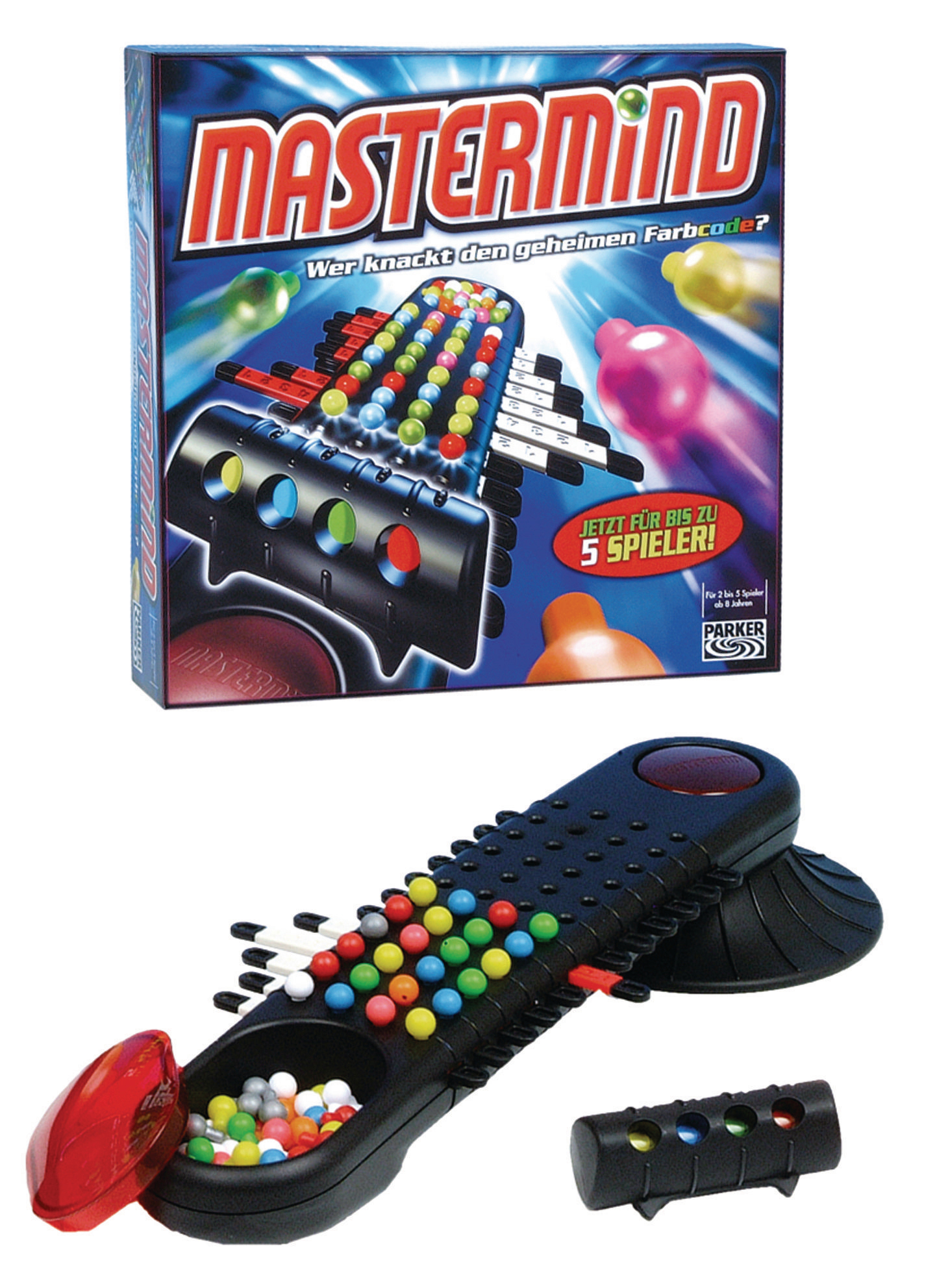 HASBRO GAMING Mastermind - Logik Spiel für Kinder  Gesellschaftsspiel  Mehrfarbig