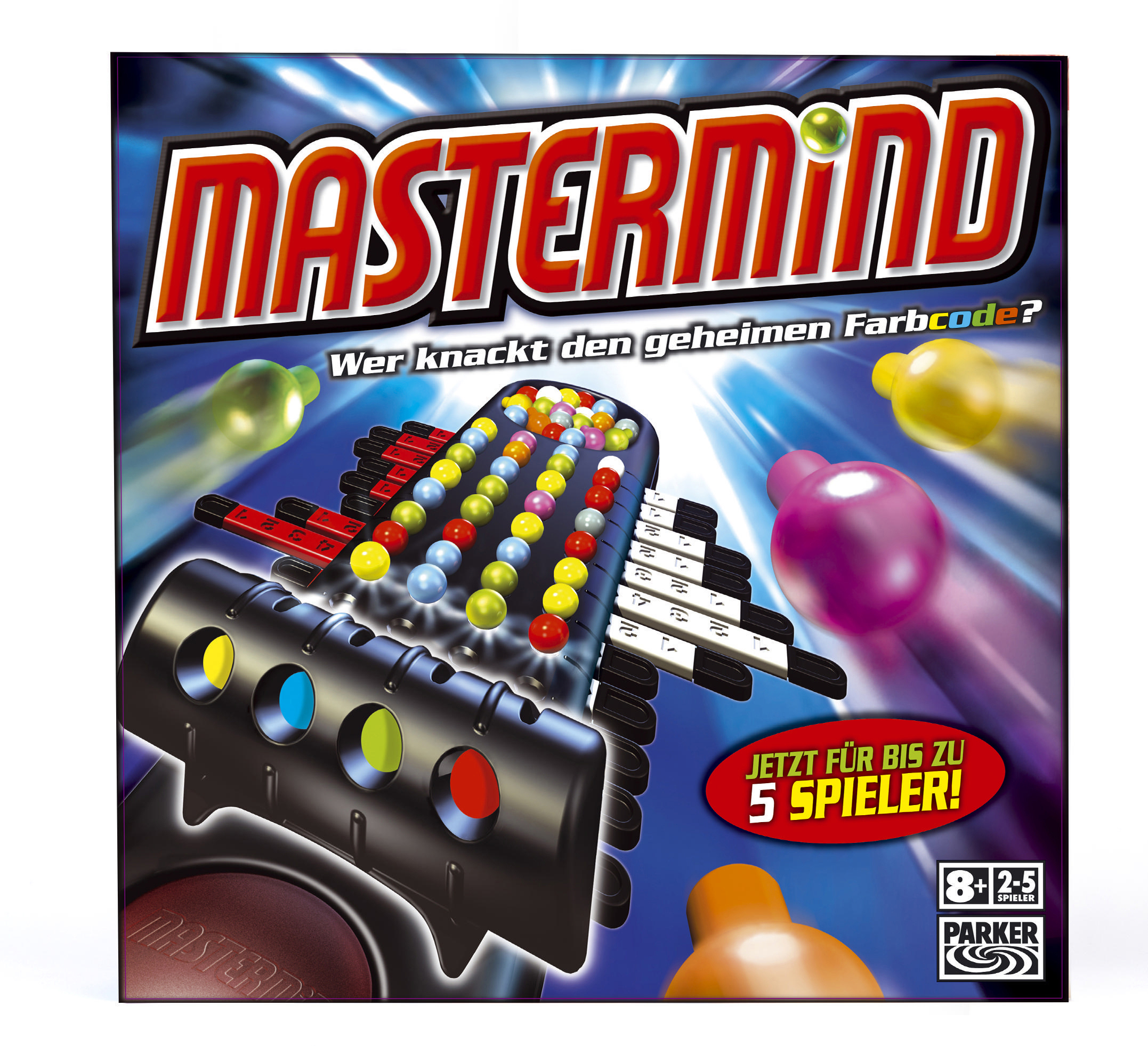 HASBRO GAMING Mastermind - Logik Spiel für Kinder  Gesellschaftsspiel  Mehrfarbig