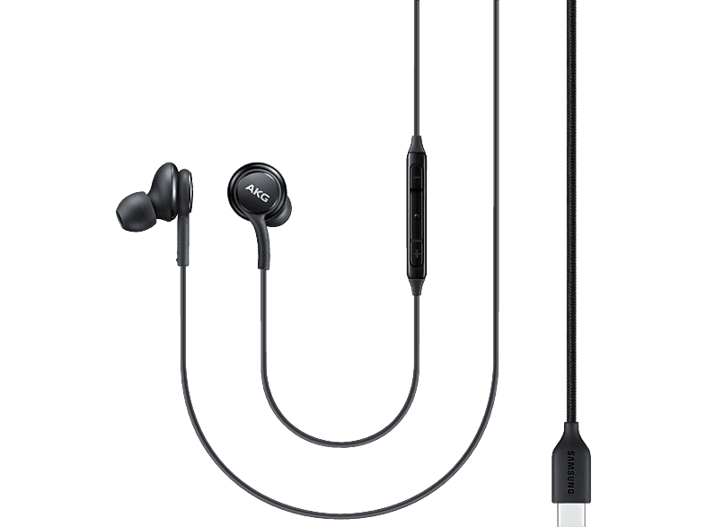 Samsung EO-IC100BBEGEU In Ear Kopfhörer kabelgebunden Stereo Schwarz Lautstärkeregelung, Mikrofon-S
