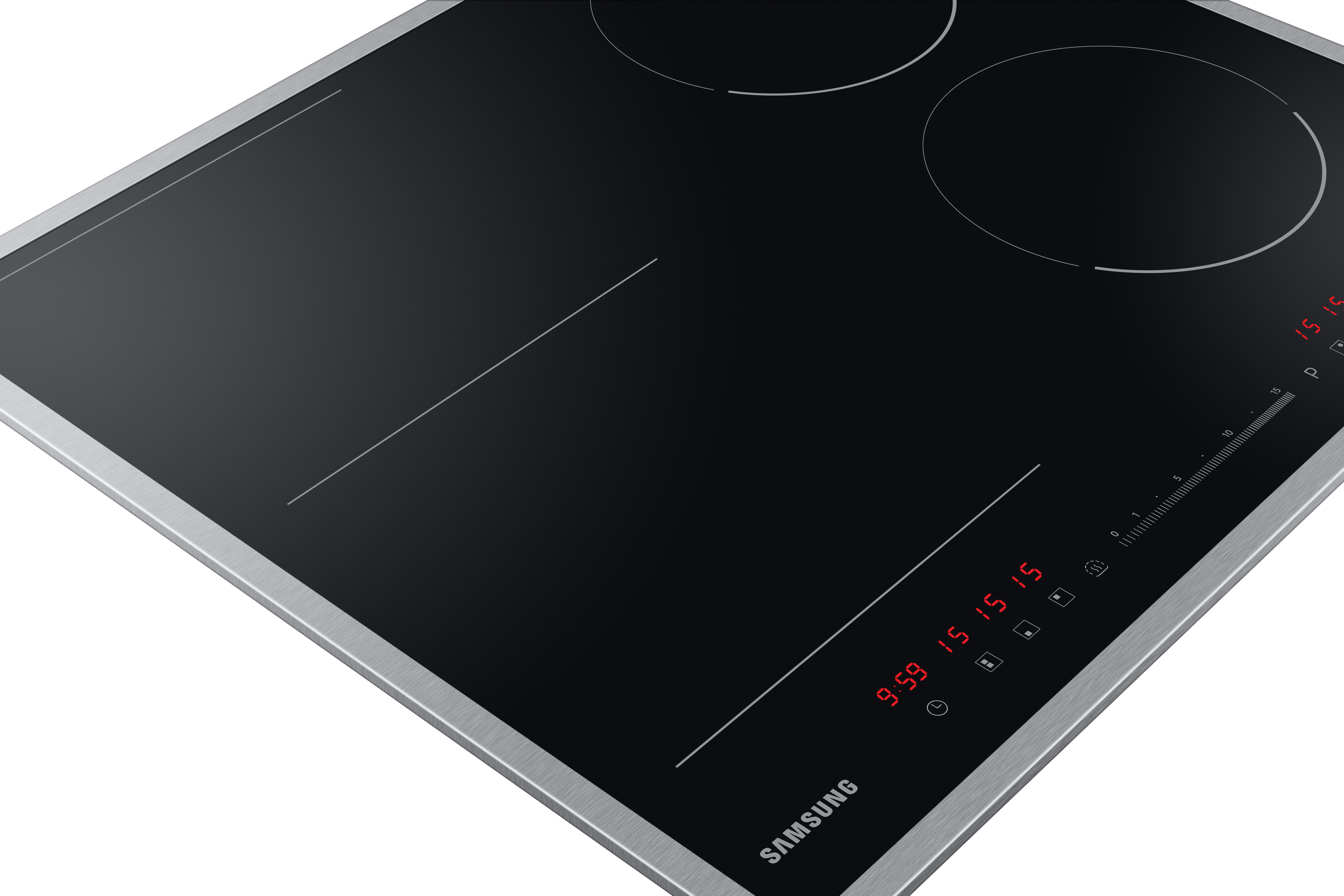 SAMSUNG NZ64R3747RK/UR Induktionskochfeld (590 mm breit, 4 Kochzonen)