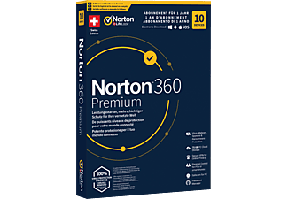 Norton 360 Premium (10 Geräte/1 Jahr/75 GB): Swiss Edition - PC/MAC - Deutsch, Französisch, Italienisch