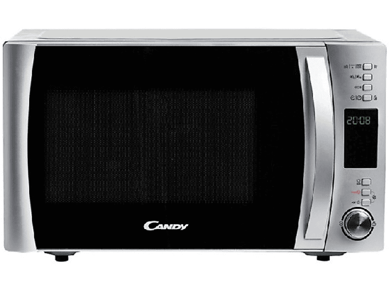 Microondas - Candy CMXC 25DCS, Convección, 23 litros, 900 W, 5 niveles de potencia, Grill, Inox