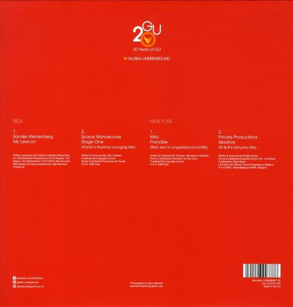 VARIOUS - Global Underground-Classic Vinyl #1  - (Vinyl)