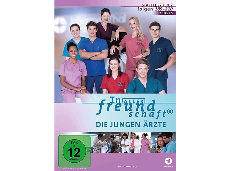 In aller Freundschaft – Die jungen Ärzte Staffel 5 Teil 2 (Folgen 189-210) DVD (FSK: 12)
