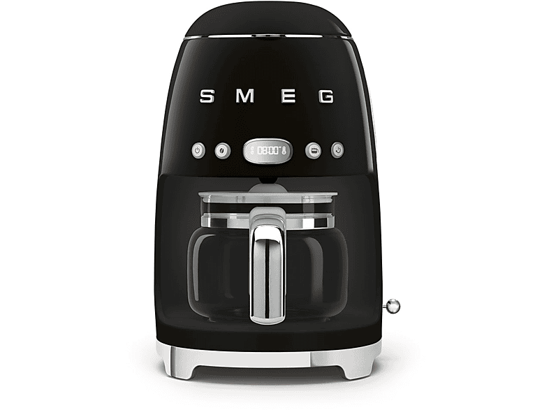 Smeg DCF 02 BLEU Retro-Style Filterkaffeemaschine Schwarz