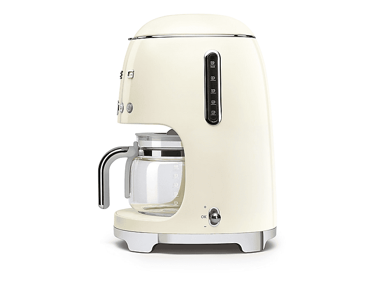 Smeg DCF 02 CREU Retro-Style Filterkaffeemaschine Creme — Foto 2 von 5