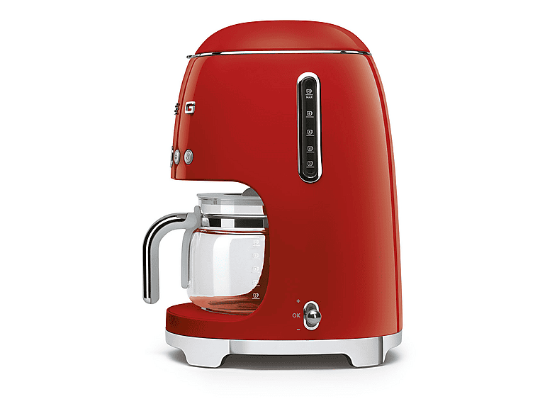 Smeg DCF 02 RDEU Retro-Style Filterkaffeemaschine Rot — Foto 2 von 5