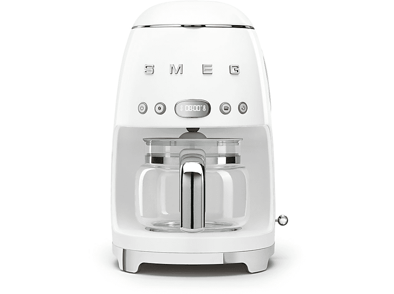 Smeg DCF 02 WHEURetro-Style Filterkaffeemaschine Weiß