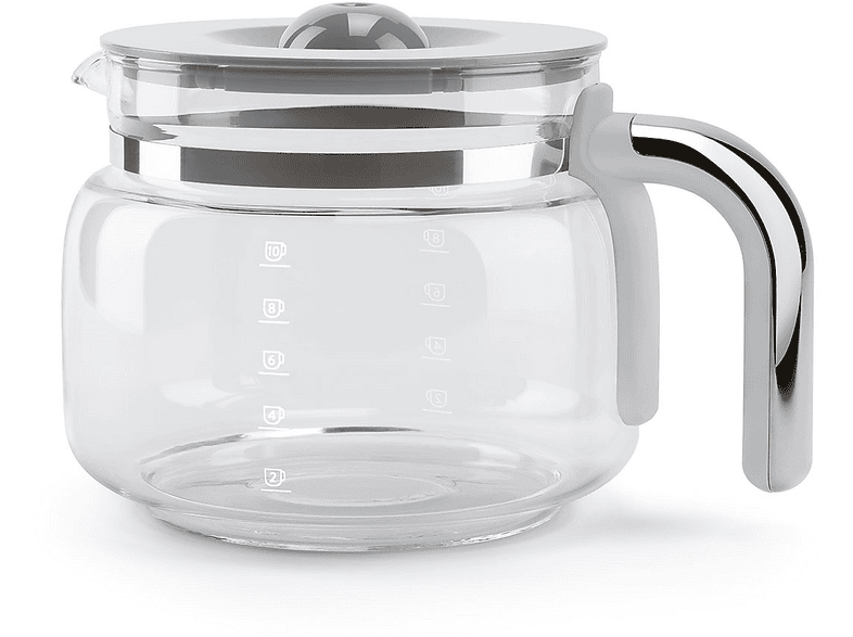 Smeg DCF 02 WHEURetro-Style Filterkaffeemaschine Weiß — Foto 5 von 5