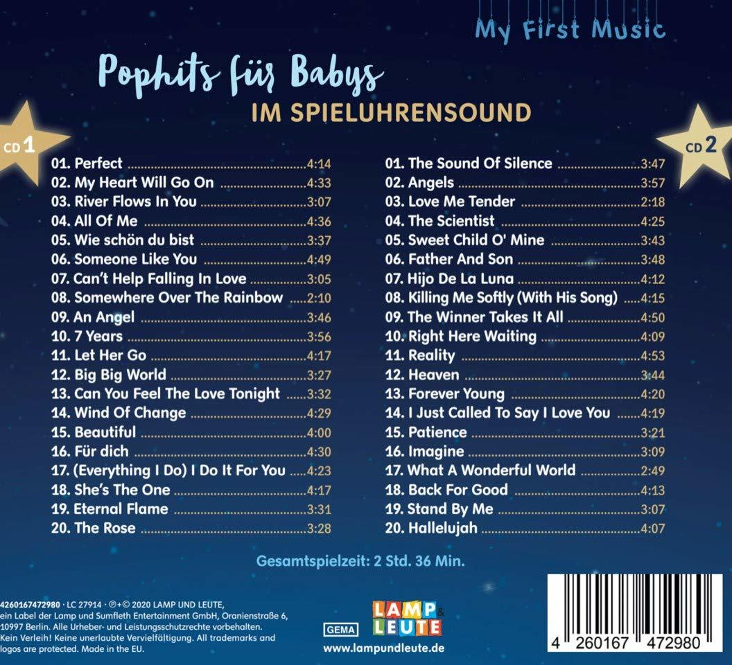 My First Music - Pophits für Babys im Spieluhrensound  - (CD)