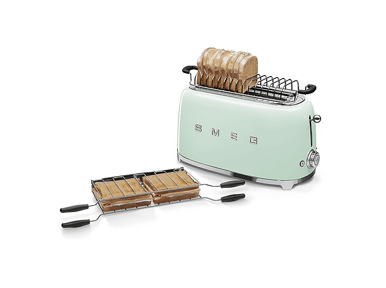 Smeg TSF02PGEU Retro Style Toaster (Grün, 1500 Watt, Schlitze: 2) — Foto 2 von 3