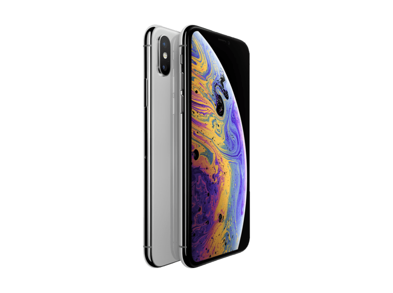APPLE iPhone XS O2 64 GB Silber Dual SIM