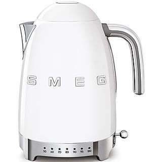 SMEG KLF04WHEU Retro Style Wasserkocher (Weiß, 1.7 l, 2400 Watt)