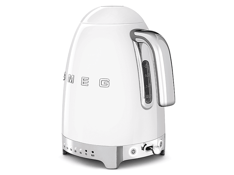 Smeg KLF04WHEU Retro Style Wasserkocher (Weiß, 1.7 l, 2400 Watt) — Foto 2 von 2